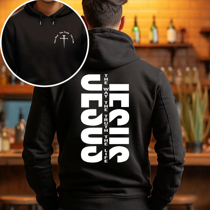 Jesus – The Way Hoodie – John 14:6 Edition (Green)