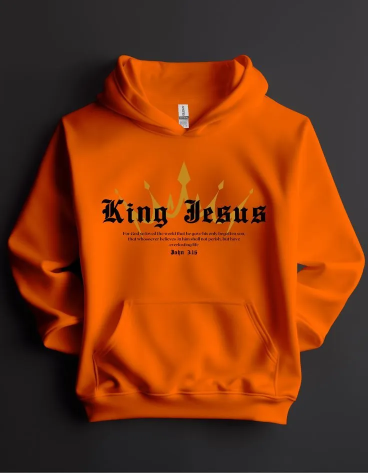 King Jesus Hoodie – Revelation 19:16 Edition (Green)