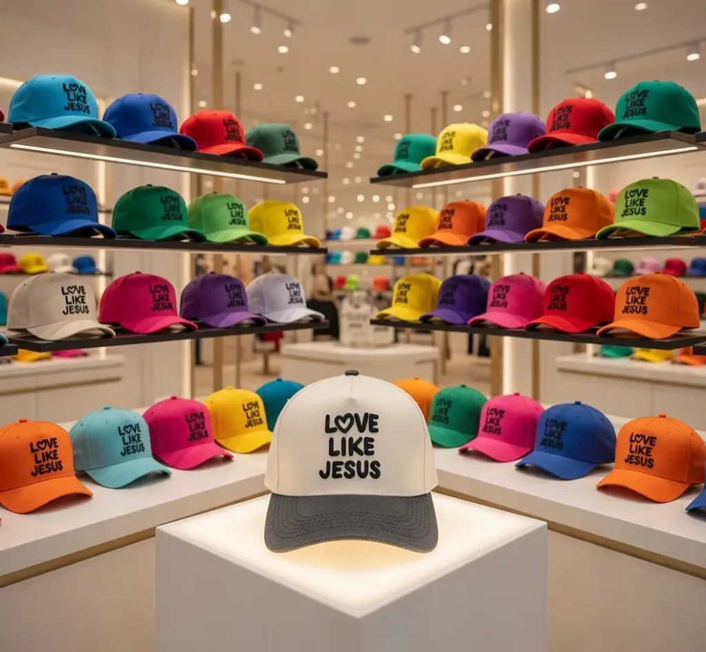 Love Like Jesus Cap – John 13:34 Edition (Green)