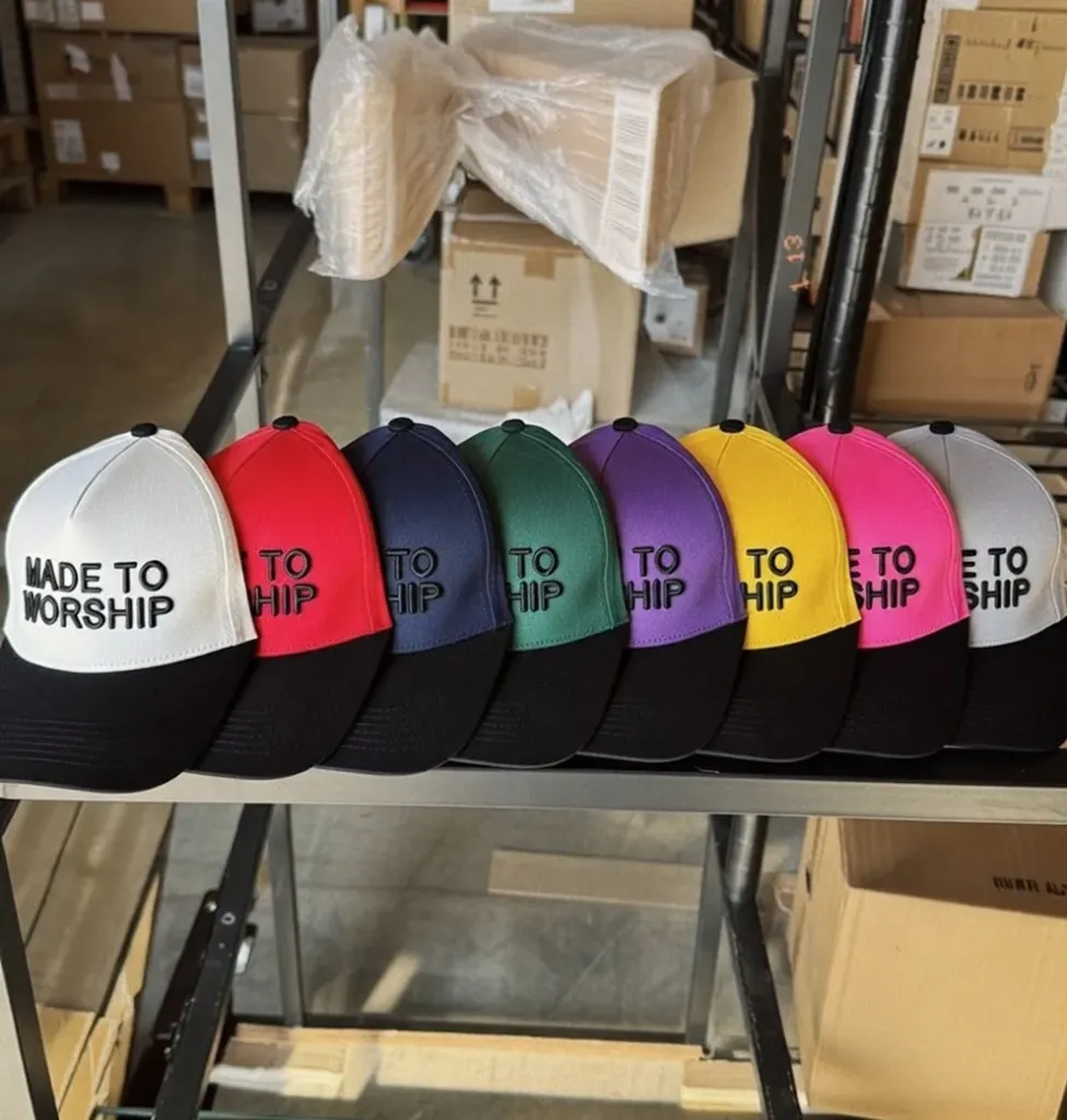 Made to Worship Cap – Psalm 95:6 Edition (Green)