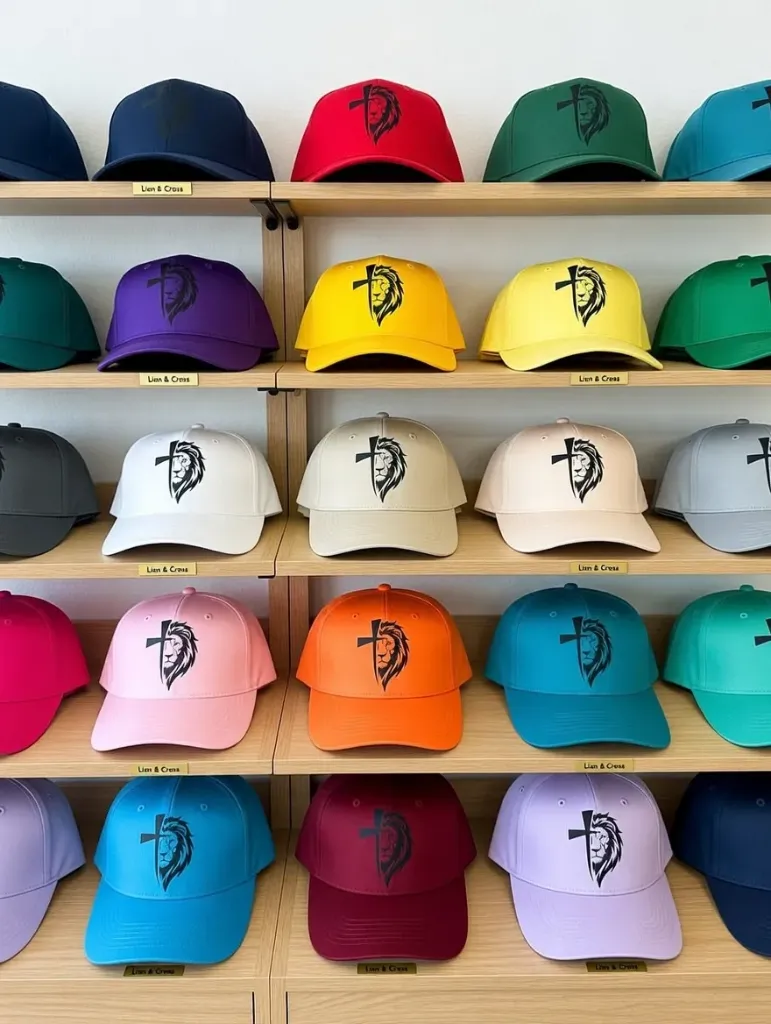 Cross and Lion Cap – Revelation 5:5 Edition (Green)