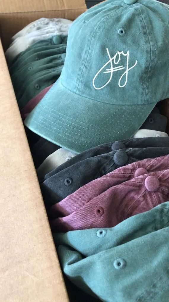 Joy Cap – Nehemiah 8:10 Edition (Green)