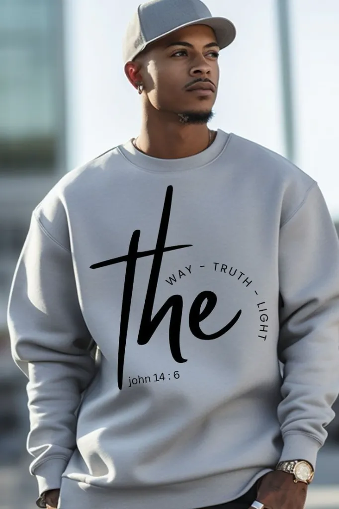 The Way Truth Light - Sweater (Green)
