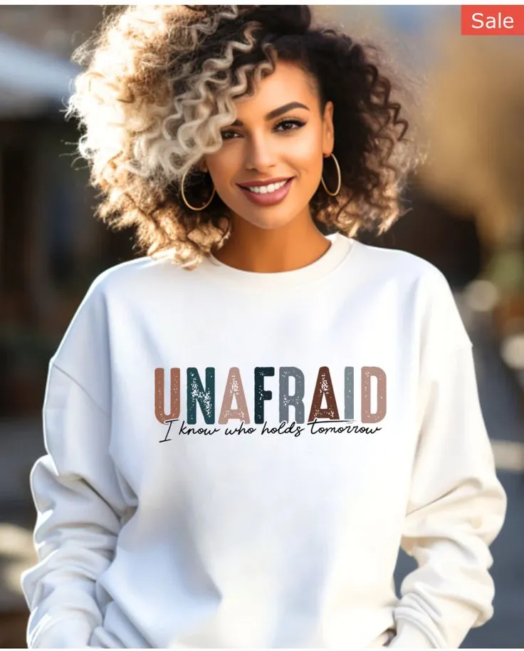 Unafraid Crewneck Sweater – Jeremiah 29:11 Edition (Green)